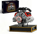 V8 Engine Model Building Kit - 1079pcs for Creative Learning and Display