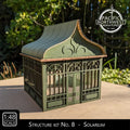 1:48 Scale Building Kit "Solarium" - Pacific Northwest Miniatures