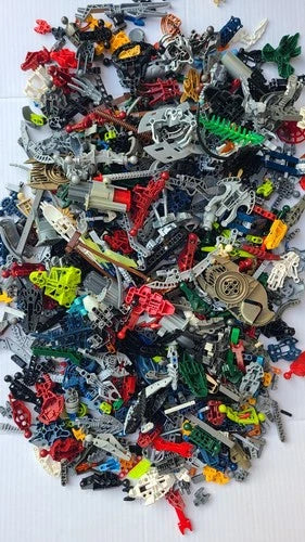 MEOW Bionicle Random Parts Bulk Genuine Lot (Over 4 Pounds)