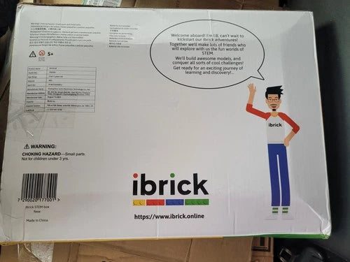 IBRICK Stem Construction Building Kit Ages 5-12 Building Block Pieces Motor App