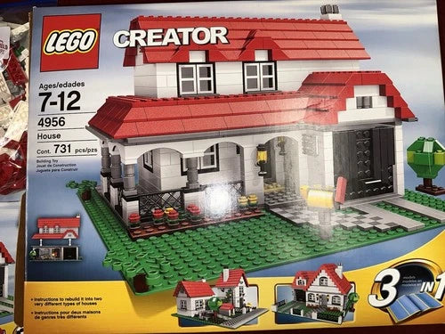 LEGO 4956 Creator House Home City 3 in 1 100% Complete Set with Manuals & Box