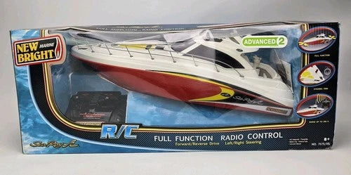 New Bright Sea Ray RC Boat 49MHz Radio Control Yacht NIB 2012 Model 7175/85