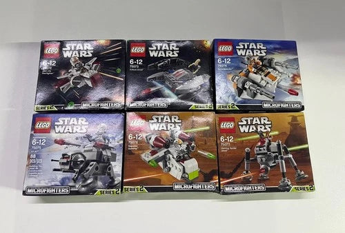 LEGO Star Wars Microfighters Bundle (75072–75077) /used