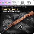 NEW 1022Pcs Model Set 1:1 98K Sniper Rifle Building Blocks Toys Collection