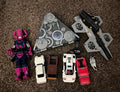 MEOW Marvel loose lot of playsets and display sets