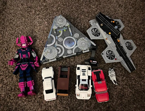 MEOW Marvel loose lot of playsets and display sets