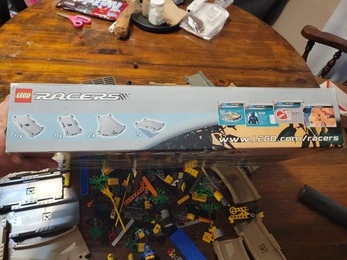 LEGO Racers: Off-Road Race Track (4588) Mostly Complete See Description