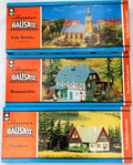 VTG Bahnhof German Model Train Scenery Building Kits Lot Of 3 Sealed Boxes 1:48