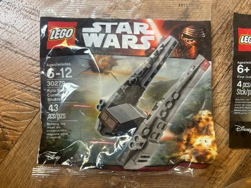 LOT 12 MEOW Star Wars Polybags 30654 30383 30496 30386 30384 30461 1st Order Gen