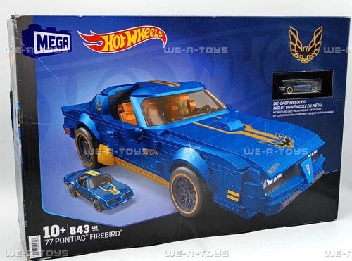 MEGA Hot Wheels 1977 Pontiac Firebird Building Block Set HKF85