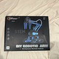 TOPRACE TR-R1 DIY STEM Robotic Arm Kit 18-Channel Remote Control 100 PCS