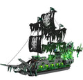 Ghost Ship Flying Dutchman Building Blocks Set 1100 Pieces Pirate Model with