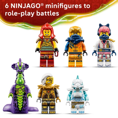 LEGO NINJAGO Wyldfyre's Transforming Dragon Mech - Building Toy for Boys & Girls