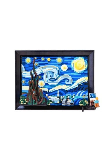 Van Gogh Starry Night Building Blocks Set
