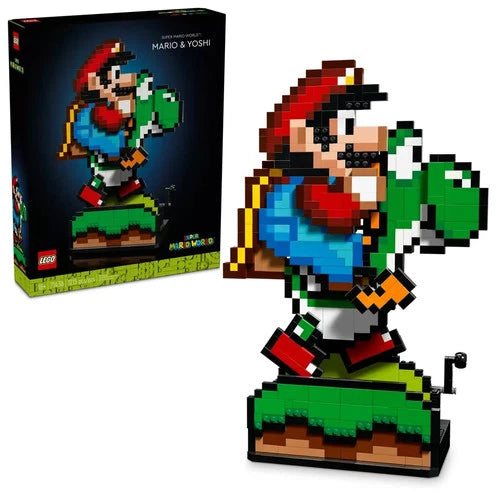MEOW Super Mario: Super Mario World: Mario & Yoshi (71438) Open Box/Sealed Bags!