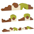 Toddlers Climbing Toys, 5PCs Foam Climbing Blocks with Non-Slip Bottom