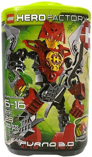 LEGO 2191 Hero Factory Furno 3.0 NEW FACTORY SEALED 2011 Bionicle Interest NICE!