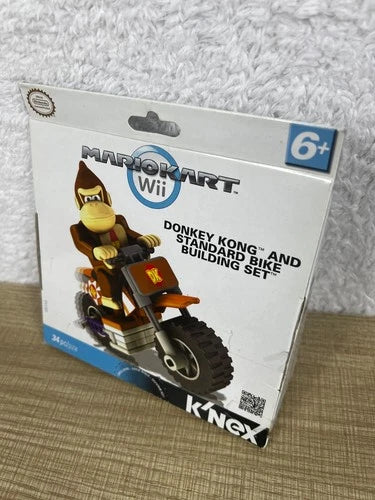 K'nex Wii MARIOKART Standard Bike Lot 4 Building Set TOAD,DIDDY,KOOPA & KONG
