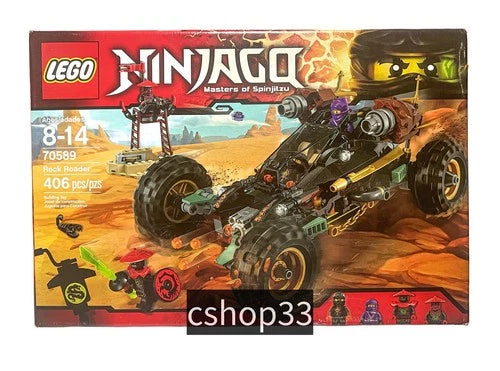 MEOW 70589 Ninjago Rock Roader • Day of the Departed Cole RX Lil Nelson