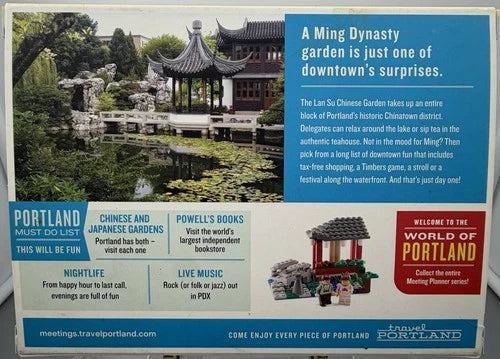 Travel Portland World of Portland Chinese Garden 155pc Non-Official Set