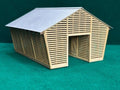 S Scale 1/64 Corn Crib Kit Laser Cut Farm Building Granary Storage Laser Board