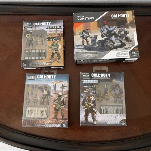 Mega Bloks Call of Duty Assault Drone Weapons Desert Tactics & Mission Weapon