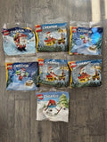 Lego Christmas Polybag Lot SEE DESCRIPTION