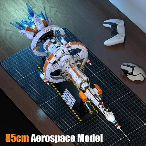 Space Station Technic Building Blocks locks Set Toys Gift 1575pcs