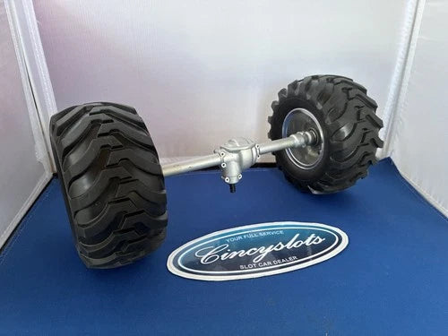 HG P407 1/10 4WD RC Pickup Truck Metal Off-Road Crawler Car Rear Axle W/ Wheels