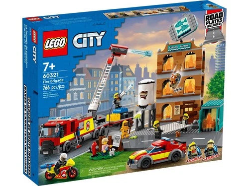 LEGO CITY: Fire Brigade (60321) 766 pcs - new sealed