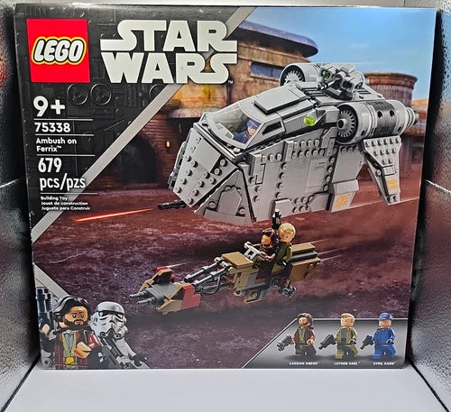 LEGO Star Wars 75338 Ambush on Ferrix Building Set 679 pcs Ages 9+