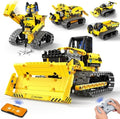 5 in 1 STEM Robot Toy Building Kit, 452 PCS Blocks App & Remote Control Engineer