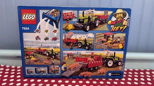 Retired LEGO 7684 Pig Farm & Tractor NISB