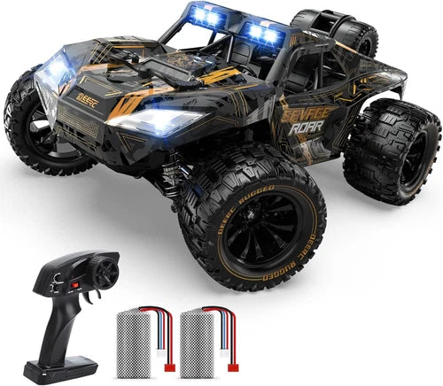 DEERC 9005E 1:14 4x4 RC Car Monster Truck 40KPH LED 2.4GHz 2 Batteries Off Road
