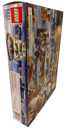 LEGO City Advent Calendar, 7324, 203 Pieces, 2005 Holiday Christmas Santa 9-Mini