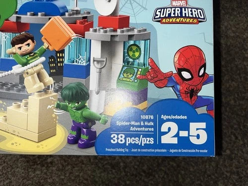 Lego Duplo 10876 Spider-Man Hulk Adventures - New/Sealed