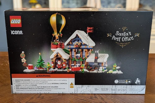 LEGO Icons 10339: Winter Village Santa's Post Office New - Sealed, Retired