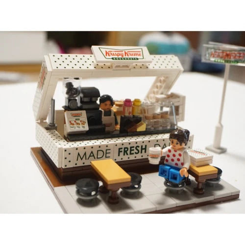 Oxford Building Blocks Krispy Kreme Doughnuts Box Store Korea Limited Edition