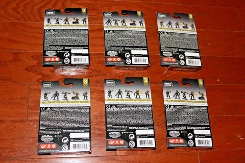 Mega Construx Call Of Duty Series 3 Complete Set of 6 - New, Sealed!