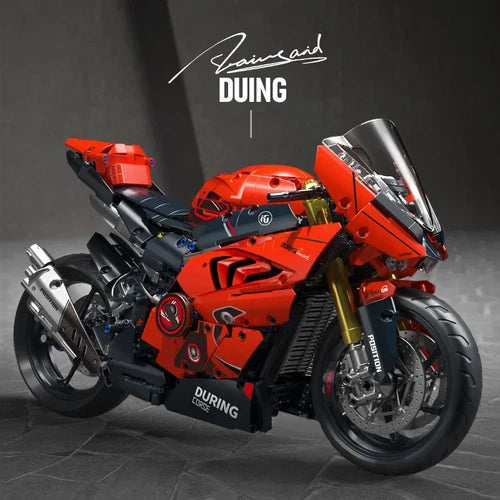 New Ducati Panigale 1:5 Motorcycle 2024Pcs Building Blocks Model Set Unbranded