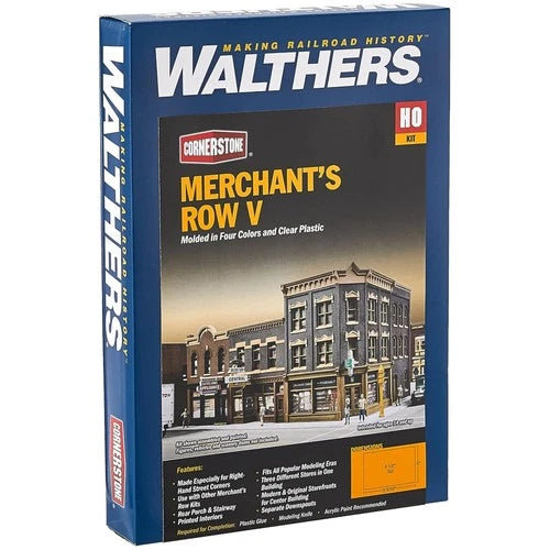 Detailed Model Building Kit for Business District