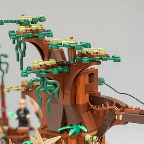 MOC Ewok Village Building Block Sets 1991pcs Star War Forest Scene model Bricks
