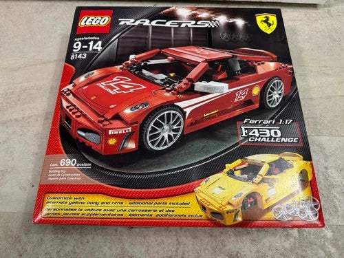 MEOW Racers 8143 Ferrari F430 Challenge 1:17 Scale Set New Sealed Box Retired