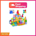 Anbalulu 182PCS Castle Magnetic Tiles