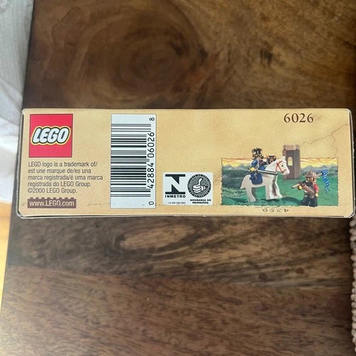 LEGO Building Set Multi Knights Kingdom King Leo 6026 Vintage 2000
