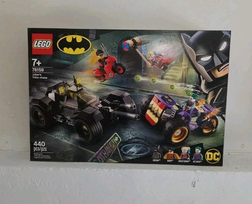 LEGO 76159 Batman Joker's Trike Chase Sealed Building Kit 440Pcs 4Minifigs Age7+
