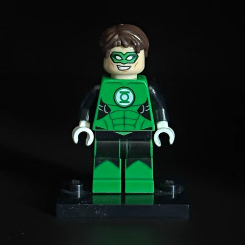 LEGO Green Lantern Plastic Minifigure Figure with Display Stand