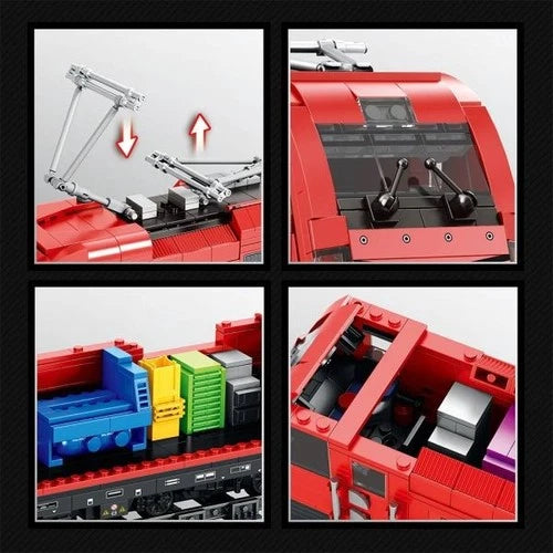 REOBRIX #66020 - Taurus Locomotive - Building Block Set