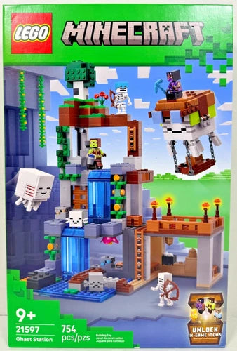 LEGO 21597 Minecraft Ghast Station New Sealed NISB Fast Ship Toy Building Set