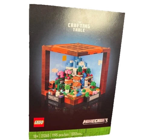 LEGO 21265 Minecraft The Crafting Table Collectible Building Set 1195 pcs